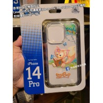 香港迪士尼樂園限定 Linabell 造型閱讀圖案iphone 14/14 pro/pro max 手機殼